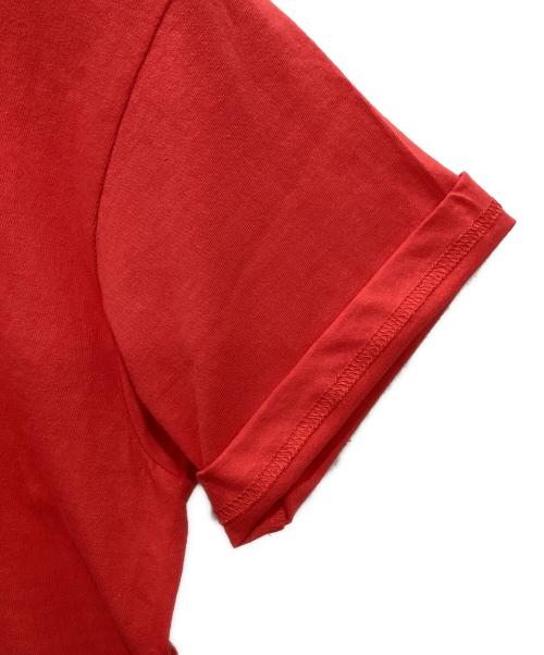 Araki（アラキ）Araki (アラキ) HIROKI TSUZUKI (ヒロキツズキ) BABY TEE レッド サイズ:1の古着・服飾アイテム