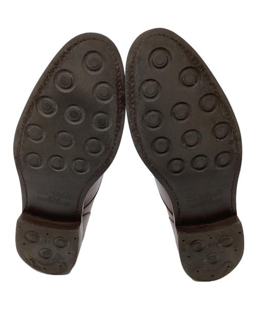 berwick（バーウィック）berwick (バーウィック) ストレートチップシューズ ベージュ サイズ:8 1/2の古着・服飾アイテム