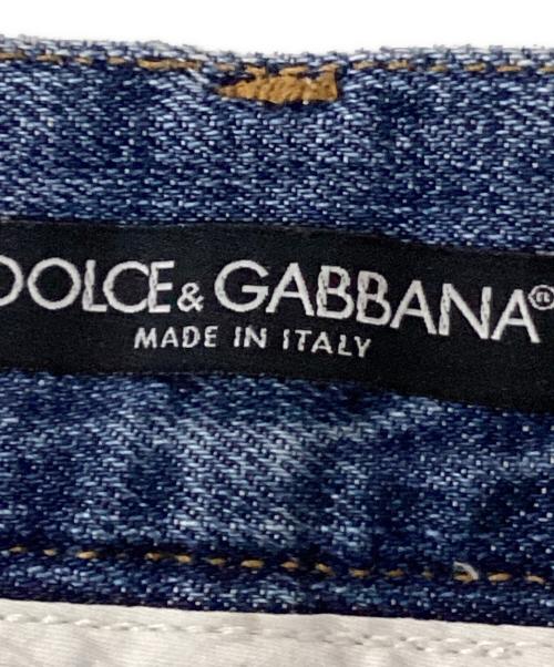 DOLCE & GABBANA（ドルチェ＆ガッバーナ）DOLCE & GABBANA (ドルチェ＆ガッバーナ) デニムパンツ インディゴ サイズ:44の古着・服飾アイテム