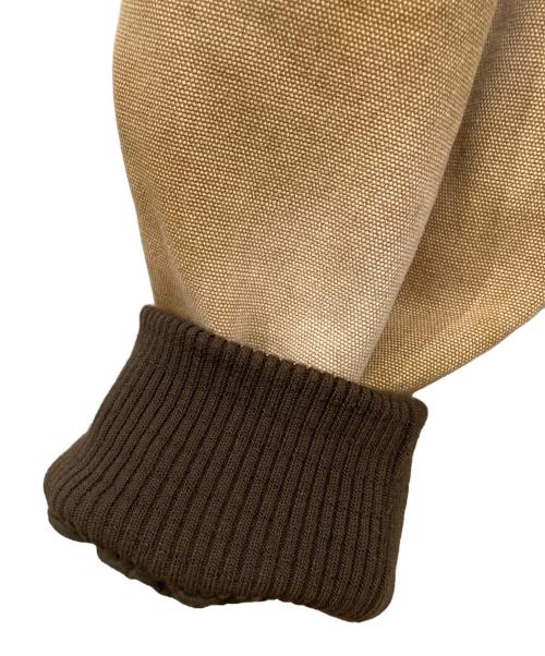 ZARA（ザラ）ZARA (ザラ) ダメージ加工ダックジャケット ベージュ サイズ:Mの古着・服飾アイテム