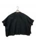 mizuiro-ind (ミズイロインド) バンドカラーコクーンシャツ ブラック サイズ:記載なし：5000円