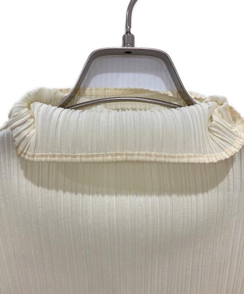 PLEATS PLEASE（プリーツプリーズ）PLEATS PLEASE (プリーツプリーズ) プリーツカットソー ベージュ サイズ:3の古着・服飾アイテム