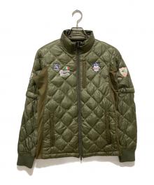 BEAMS GOLF（ビームスゴルフ）の古着「ダウンジャケット」｜カーキ