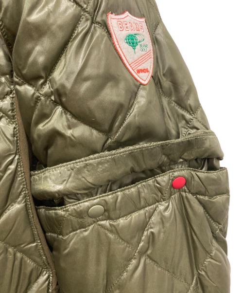 BEAMS GOLF（ビームスゴルフ）BEAMS GOLF (ビームスゴルフ) ダウンジャケット カーキ サイズ:Mの古着・服飾アイテム
