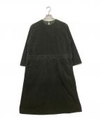 45Rフォーティファイブ・アール）の古着「9ウェルコーデュロイのジャンパードレス」｜カーキ