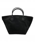 Herve Chapelierエルベシャプリエ）の古着「舟型トートバッグ」｜ブラック