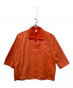 MILITARYミリタリー）の古着「シェフシャツ」｜オレンジ