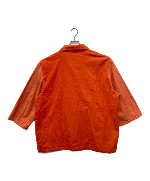 MILITARY（ミリタリー）MILITARY (ミリタリー) シェフシャツ オレンジ サイズ:不明の古着・服飾アイテム