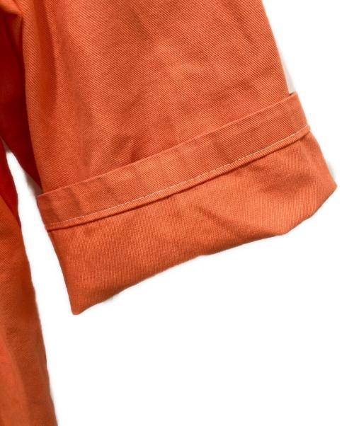 MILITARY（ミリタリー）MILITARY (ミリタリー) シェフシャツ オレンジ サイズ:不明の古着・服飾アイテム