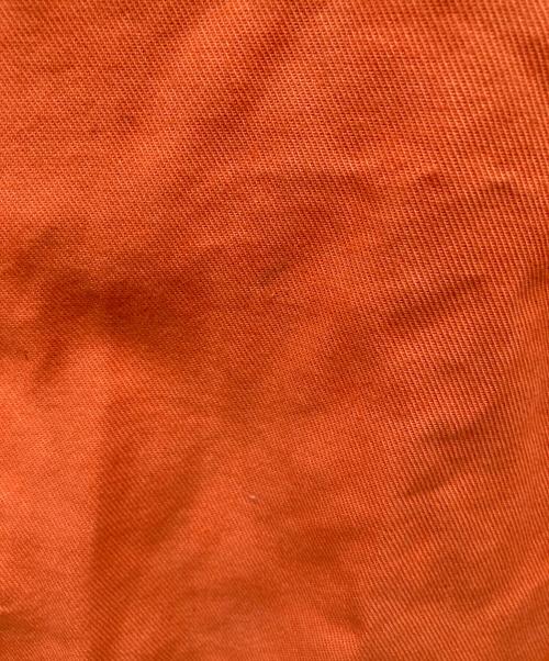 MILITARY（ミリタリー）MILITARY (ミリタリー) シェフシャツ オレンジ サイズ:不明の古着・服飾アイテム