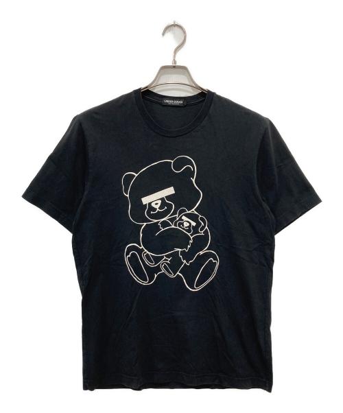 UNDERCOVER（アンダーカバー）UNDERCOVER (アンダーカバー) 目隠しベアTシャツ ブラック サイズ:Lの古着・服飾アイテム