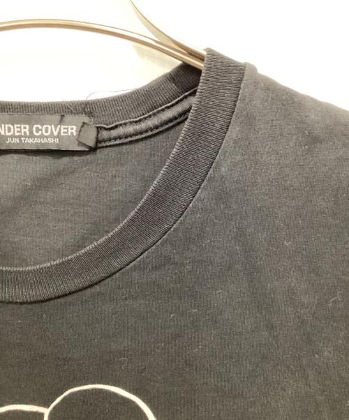 UNDERCOVER（アンダーカバー）UNDERCOVER (アンダーカバー) 目隠しベアTシャツ ブラック サイズ:Lの古着・服飾アイテム