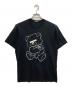 UNDERCOVER（アンダーカバー）の古着「目隠しベアTシャツ」｜ブラック
