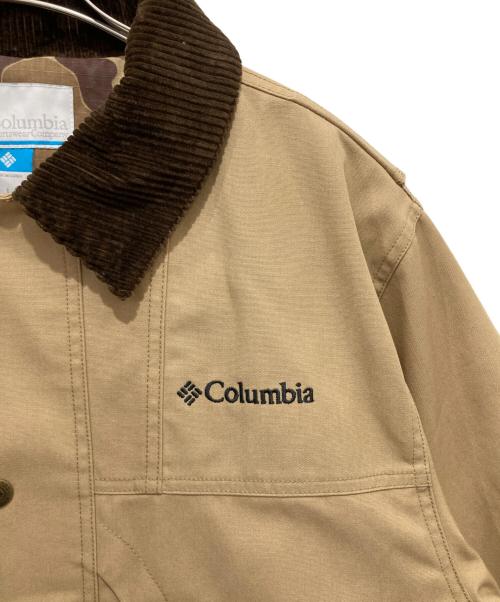 Columbia（コロンビア）Columbia (コロンビア) キャンプジャケット ベージュ サイズ:Lの古着・服飾アイテム