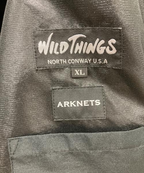 WILD THINGS（ワイルドシングス）WILD THINGS (ワイルドシングス) ARKnets (アークネッツ) 3LayerEcwcsParka ブラック サイズ:XLの古着・服飾アイテム