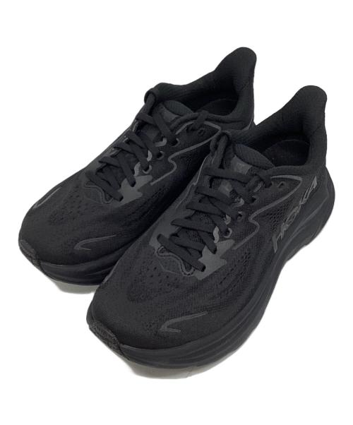HOKAONEONE（ホカオネオネ）HOKAONEONE (ホカオネオネ) CLIFTON10 WIDE ブラック サイズ:23ｃｍの古着・服飾アイテム