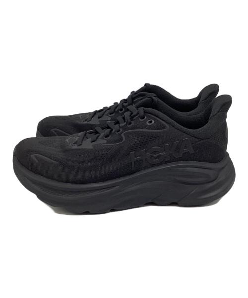 HOKAONEONE（ホカオネオネ）HOKAONEONE (ホカオネオネ) CLIFTON10 WIDE ブラック サイズ:23ｃｍの古着・服飾アイテム