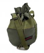 BRIEFING×BEAMS BOYブリーフィング×ビームスボーイ）の古着「DRAWSTRING BAG」｜オリーブ