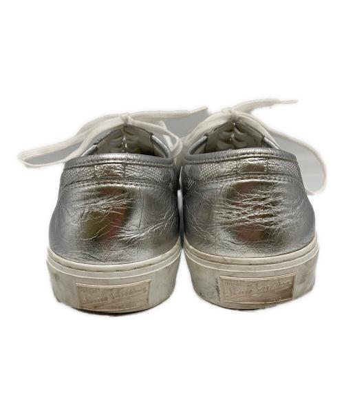 LOUIS VUITTON（ルイ ヴィトン）LOUIS VUITTON (ルイ ヴィトン) ダミエ タトゥーライン チェッカー柄 ロゴスニーカー シルバー サイズ:9 1/2の古着・服飾アイテム