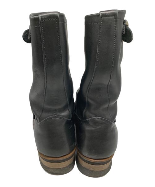 HARLEY-DAVIDSON（ハーレーダビッドソン）HARLEY-DAVIDSON (ハーレーダビッドソン) エンジニアブーツ ブラック サイズ:UK9の古着・服飾アイテム