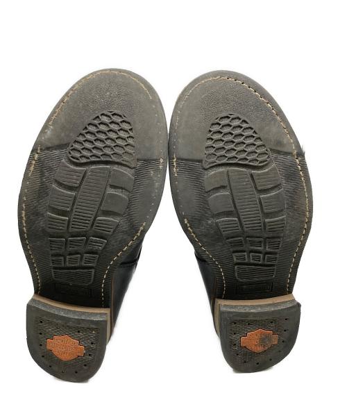 HARLEY-DAVIDSON（ハーレーダビッドソン）HARLEY-DAVIDSON (ハーレーダビッドソン) エンジニアブーツ ブラック サイズ:UK9の古着・服飾アイテム