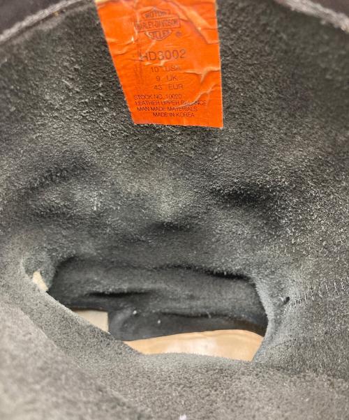 HARLEY-DAVIDSON（ハーレーダビッドソン）HARLEY-DAVIDSON (ハーレーダビッドソン) エンジニアブーツ ブラック サイズ:UK9の古着・服飾アイテム