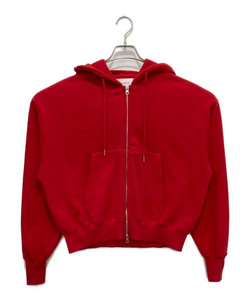 soerte（ソエルテ）soerte (ソエルテ) Wジップパーカー レッド サイズ:1の古着・服飾アイテム