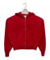 soerte（ソエルテ）の古着「Wジップパーカー」｜レッド