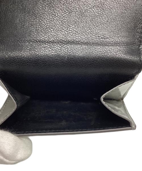 BALENCIAGA（バレンシアガ）BALENCIAGA (バレンシアガ) BB MINI WALLET シルバーの古着・服飾アイテム
