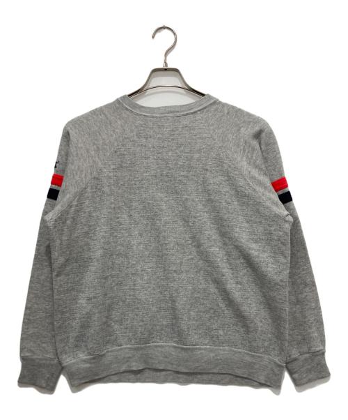 Champion（チャンピオン）Champion (チャンピオン) ラグランスウェット/バータグ グレー サイズ:XLの古着・服飾アイテム