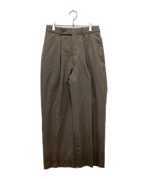 MARKAWARE（マーカウェア）MARKAWARE (マーカウェア) CLASSIC FIT TROUSERS ベージュ サイズ:1の古着・服飾アイテム