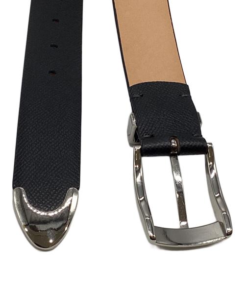 MB ULTIMATE FABRIC（エムビーアルティメットファブリック）MB ULTIMATE FABRIC (エムビーアルティメットファブリック) レザーベルト ブラックの古着・服飾アイテム