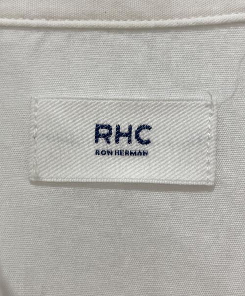 RHC Ron Herman（アールエイチシー ロンハーマン）RHC Ron Herman (アールエイチシー ロンハーマン) バンドカラーギャザーロングワンピース ホワイト サイズ:XSの古着・服飾アイテム