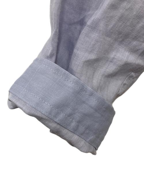 Noble（ノーブル）Noble (ノーブル) ラミーシアーVカラーシャツ ブルー サイズ:Freeの古着・服飾アイテム