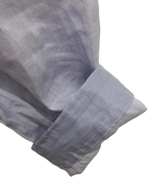 Noble（ノーブル）Noble (ノーブル) ラミーシアーVカラーシャツ ブルー サイズ:Freeの古着・服飾アイテム