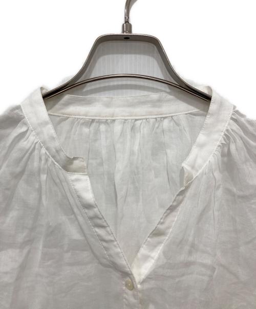 SLOBE IENA（スローブ イエナ）SLOBE IENA (スローブ イエナ) ラミースキッパーシャツ ホワイト サイズ:FREEの古着・服飾アイテム