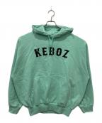 KEBOZケボズ）の古着「プルオーバーパーカー」｜グリーン
