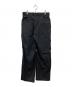 ULTERIOR (アルテリア) SUPER FINE WOOL TROPICAL TUCKED TROUSERS ブラック サイズ:4：39000円