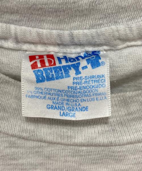 Hanes（ヘインズ）Hanes (ヘインズ) Alaska Tee/1991年製/USA製 ホワイト サイズ:Lの古着・服飾アイテム