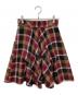 BLUE LABEL CRESTBRIDGE (ブルーレーベルクレストブリッジ) チェックウールビエラスカート レッド サイズ:36：4000円