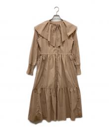 JILL STUART（ジルスチュアート）の古着「ロイワンピース」｜ベージュ