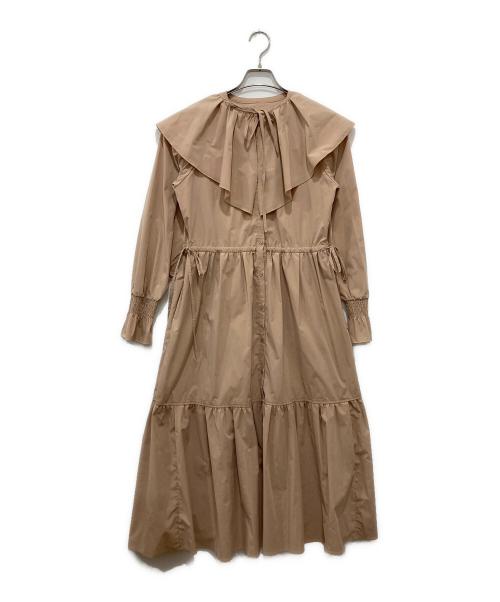 JILL STUART（ジルスチュアート）JILL STUART (ジルスチュアート) ロイワンピース ベージュの古着・服飾アイテム