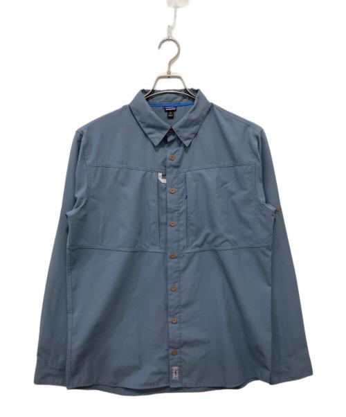 Patagonia（パタゴニア）Patagonia (パタゴニア) 半袖シャツ グレー サイズ:Mの古着・服飾アイテム