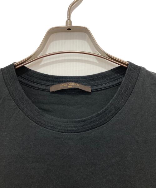 LOUIS VUITTON（ルイ ヴィトン）LOUIS VUITTON (ルイ ヴィトン) ワンポイントTシャツ ブラック サイズ:XLの古着・服飾アイテム
