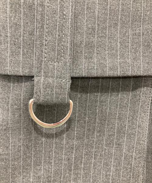 MAISON SPECIAL（メゾンスペシャル）MAISON SPECIAL (メゾンスペシャル) スーチングキュロットスカート グレー サイズ:36の古着・服飾アイテム