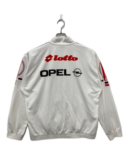 LOTTO（ロット）LOTTO (ロット) トラックジャケット/AC Milan ホワイト サイズ:XLの古着・服飾アイテム