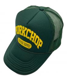 PorkChop（ポークチョップ）の古着「メッシュキャップ」｜グリーン