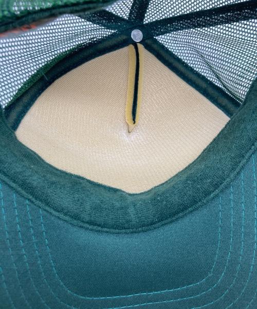 PorkChop（ポークチョップ）PorkChop (ポークチョップ) メッシュキャップ グリーンの古着・服飾アイテム
