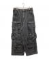 ADRER（アドラー）の古着「parachute cargo pants」｜ブラック