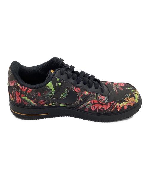 NIKE（ナイキ）NIKE (ナイキ) AIR FORCE 1 BLACK FLORAL/ エアフォ ース1 フローラル ローカットスニーカー  ブラック サイズ:26.5cmの古着・服飾アイテム